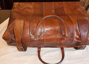 VALIGE IN CUOIO VINTAGE marca PRINCIPE