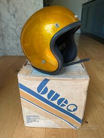 Casco da moto Buco americano anni 70