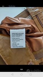 Gonna in nappa di vacchetta. 