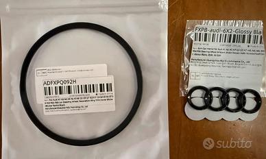 Logo/emblema per volante Audi - Nero