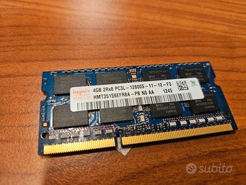 Hynix DDR3 laptot memoria RAM 4GB