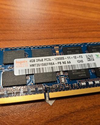 Hynix DDR3 laptot memoria RAM 4GB