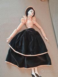 Bambola di porcellana  stile boudoir ,
