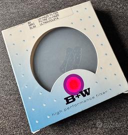 Filtro UV marca B+W per obiettivi da 82mm