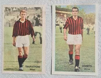 Figurine calciatori Milan editrice Verbania