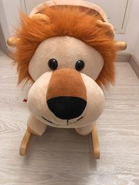 Leone a dondolo per bambini