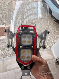 Kit torretta rally fari led honda crf
