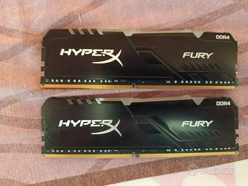 RAM drr4 hyperx fury