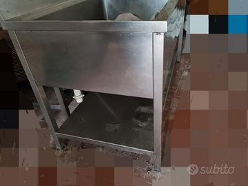 lavandino mobile inox