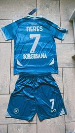 Completino Napoli Partenope Neres n°7 taglia L