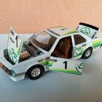 MODELLO AUTO BMW 635 CSI WHITE BURAGO