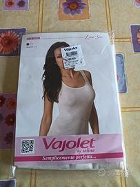 Canottiera Vajolet Donna Lana e Seta, Taglia 2