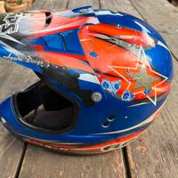 Casco integrale da cross APS  mx9 usato.