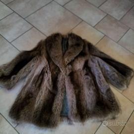 Giaccone pelliccia castoro selvatico