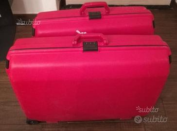 Valigie Samsonite rosse rigide