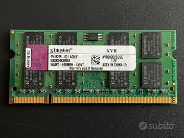 2GB RAM DDR2 SODIMM