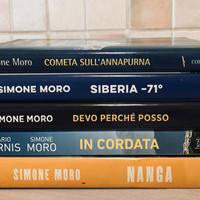 Lotto libri "Montagna" Simone Moro