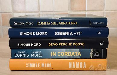 Lotto libri "Montagna" Simone Moro