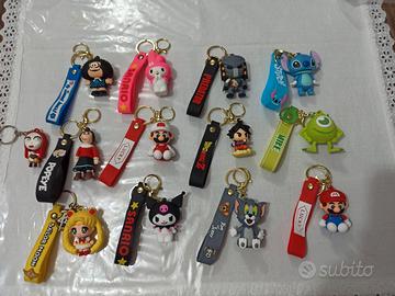 PORTACHIAVI PERSONAGGI €4,50 CARTONI ANIME 