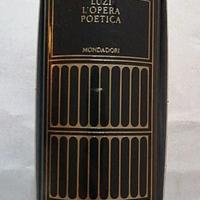 Mario Luzi L'opera poetica Mondadori I Meridiani