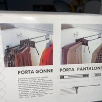 appendiabiti gonne e pantaloni per armadio 