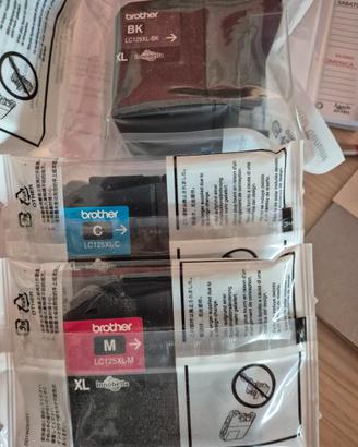 Brother cartucce LC 125XL-M LC125XL-C LC129XL-BK
