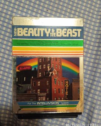 LOTTO 6 GIOCHI INTELLEVISION MATTEL  ANNI 80