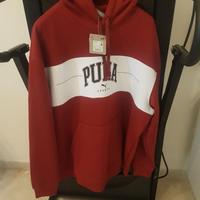Puma * Felpa uomo invernale con cappuccio * Tg XL
