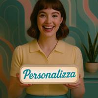 Lampada lightbox personalizzata - logo,nomi,frasi