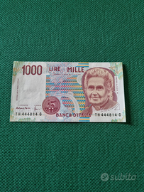 Mille lire di carta Montessori
