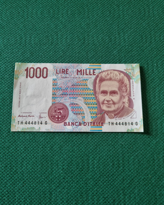 Mille lire di carta Montessori
