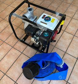 MOTOPOMPA A SCOPPIO AUTODESCANTE IDROVORA