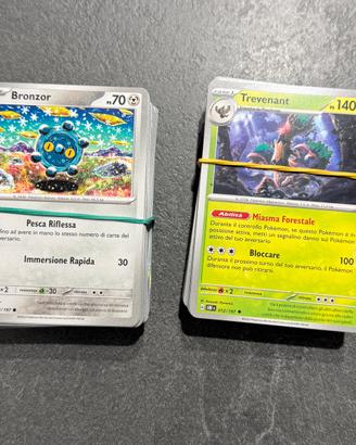Lotto 149 carte Pokemon Ossidiana Infuocata