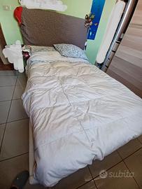 letto 1 piazza e mezzo contenitore