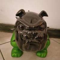 Bulldog in vetroresina