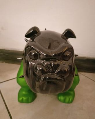 Bulldog in vetroresina