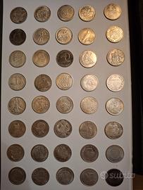 Collezione 40 monete