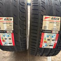 COPPIA 245/35 ZR18 92Y UH RIKEN