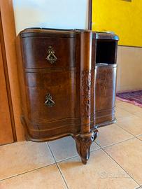 Comodino Antico di Legno
