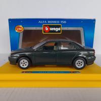 MODELLO AUTO LFA ROMEO 156 VERDE BOTTIGLIA BURAGO