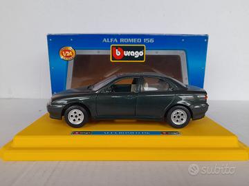 MODELLO AUTO LFA ROMEO 156 VERDE BOTTIGLIA BURAGO