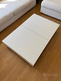 tavolino trasformabile design bianco