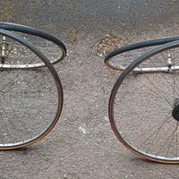 Route bici da corsa vintage da tubolari per eroica