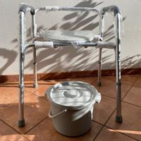 Sedia da water alzata