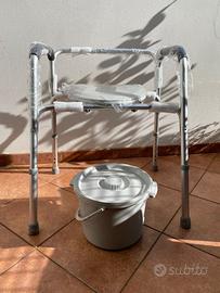 Sedia da water alzata