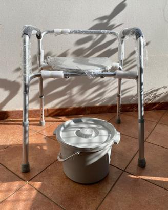 Sedia da water alzata