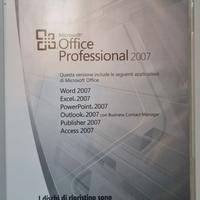 Licenza Microsoft Office Professional 2007