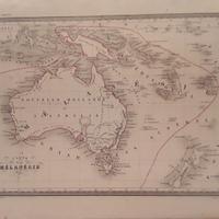 Carta geografica della Melanesia
