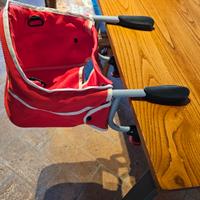 Seggiolino da tavolo della Chicco per bambini 