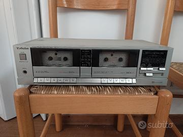 Lettore registratore doppia cassetta Technics RS-T